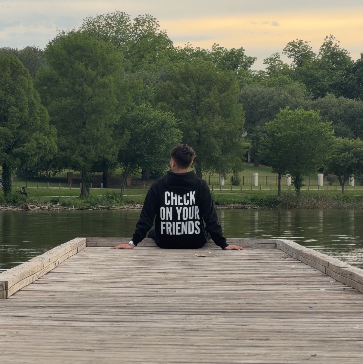Check On Your Friends Hoodie